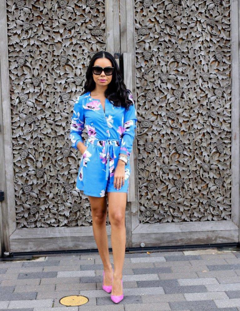 Floral Playsuit | Style Guide • The B Werd