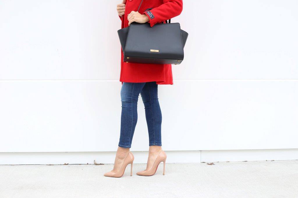 Red Peacoat | Style Guide | The B Werd