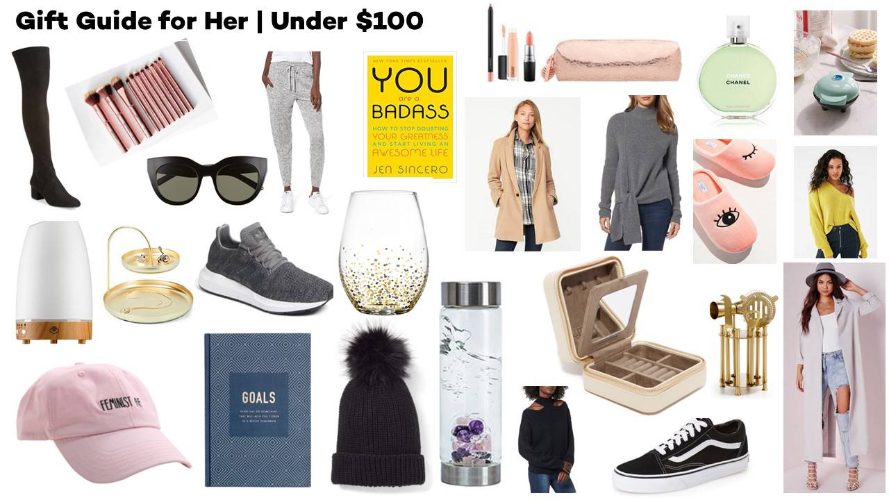 Gift Guide for Her | Under 100
