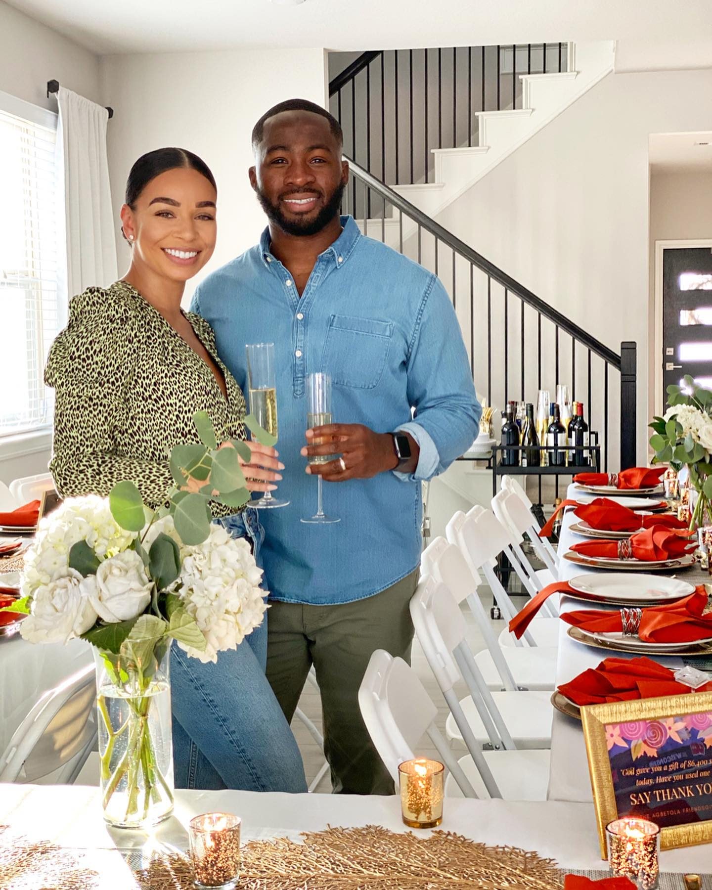 The Agbetola Friendsgiving Decor and Details