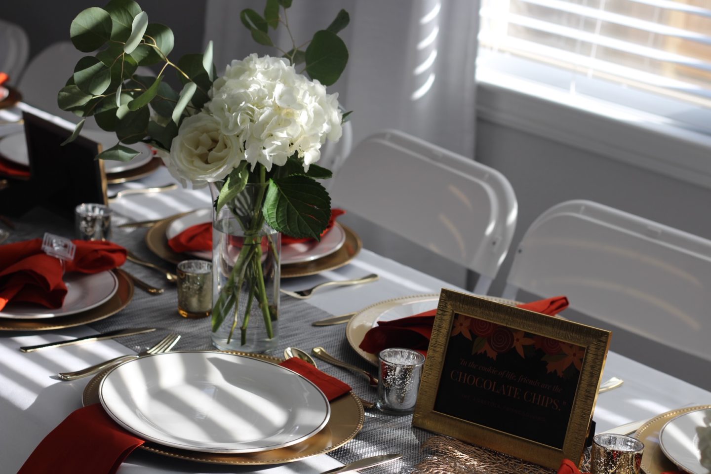 The Agbetola Friendsgiving Details and Decor